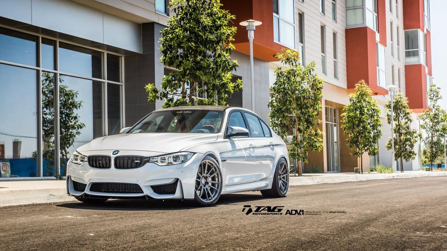 BMW M3 Sedan by TAG Motorsports on ADV.1 Wheels (ADV62MV1CS) '2015